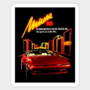 MIURA X8 - brochure Sticker